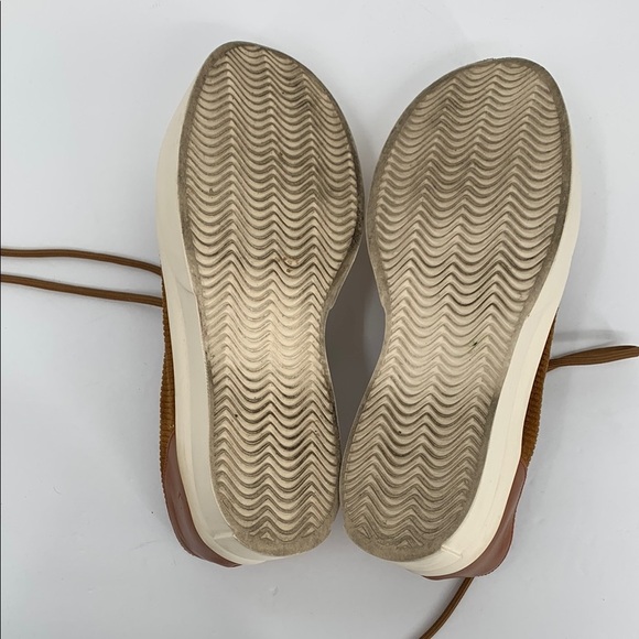 MUTMA Free People Allegra brown platform sneakers shoe lace-up corduroy 39 9 - Picture 6 of 6